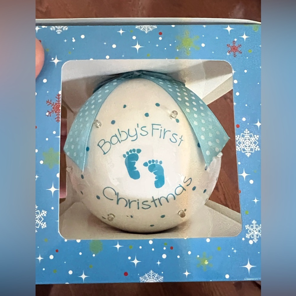 Baby’s 1st Christmas Ornament